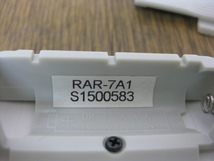 HITACHI 日立 エアコン用リモコン RAR-7A1_画像4