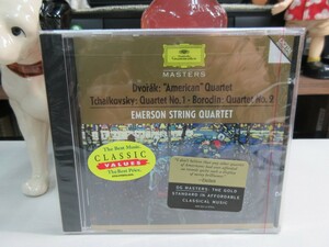 緑2｜NEW新品未開封★CD / DG / 廃盤 ★ドヴォルザークDVORAK/ STRING QUARTETS NO.1,2｜Emerson String Quartetエマーソン弦楽四重