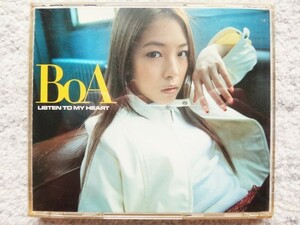 E【 BoA / LISTEN TO MY HEART 】CDは４枚まで送料１９８円