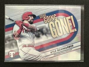 Kyle Schwarber Philadelphia Phillies 2022 MLB Topps Now Card 1157