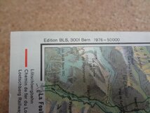 b□　ベルナーオーバーラント・ヴァレー　古い地図　スイス　/b27_画像5