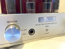 【中古美品】TRIODE Ruby トライオード ルビー 純A級真空管アンプ 希望小売価格 110,000円_画像4