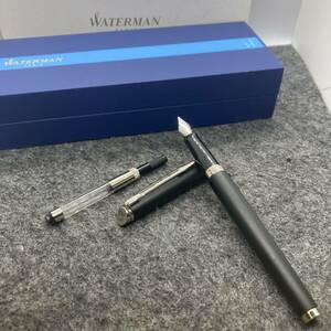 PE530□WATERMAN ウォーターマン 万年筆 メトロポリタン ペン先 F マットブラック 筆記未確認 箱付き