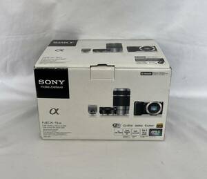 【1円スタート】美品 SONY (ソニー) デジタルカメラ ズームカメラ付 NEX-5R 1610万画素 通電確認済み