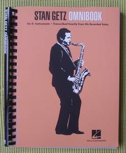 スタン・ゲッツ・オムニブック STAN GETZ OMNIBOOK 管楽器スコア　for Eb Instruments ♪良好♪ 送料185円　ジャズ/サックス