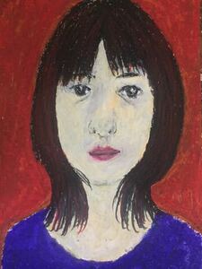Art hand Auction Artist Hiro C Original Cultivating Love, Painting, Oil painting, Portraits