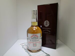 ハンターレイン オールド&レア グレンタレット 1990 31年 700ml 41.4% HUNTER LAING'S GLENTURRET スコッチ 未開栓 古酒 ケース付き/C19989