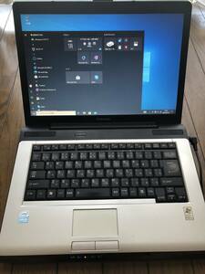 ☆100円〜 動作品☆ TOSHIBA Dynabook Satellite T31 186C/5W PST311SCWS81K 1.86GHz 2GBメモリ 80GB HDD WINDOWS 10