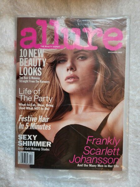 allure magazine December 2008 アメリカのコスメ雑誌