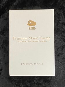 premium Marioトランプ　任天堂　Nintendo　ニンテンドー