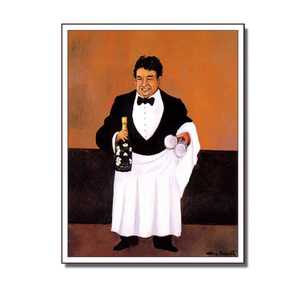  C2936 ガイ・ビュフェ Guy Buffet マティーニ バー BAR レストラン キャンバスアートポスター 50×70cm イラスト 海外製 枠なし A