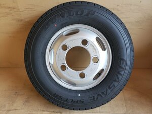 ◎A1941■ラジアルタイヤ 1本■6ｍｍ■2020年■アトラス純正 ■DUNLOP Enasave SPLT 50■195/85R15■KWC 15ｘ5 208ｘ5H +115■キャンター　