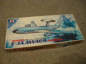 絶版　日東科学 1/100 ボーイング 空飛ぶコンプピューター エーワックス E-3A.AWACS