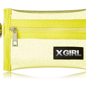 X-GIRL エックスガール クリアコインケース イエロー クリア Clear Coin Case 05192007