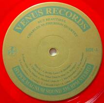 (LP) カラー赤盤美品! VENUS CHARLES McPHERSON feat. STEVE KUHN [But Beautiful] 帯付/180g限定盤/Hyper Magnum Sound/2004年/TKJV-19129_画像5
