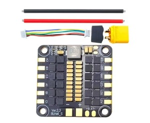 ★新品★ FPV Racing ドローンレース用品 BLHeli_S 4in1 ESC 30A 2-6s (Max40A) Dshot600可 日本語説明書付 @01