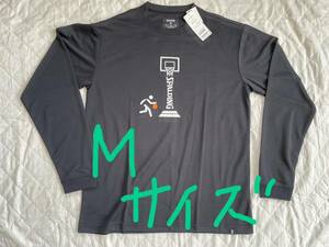 Mサイズ　送料込！　新品　バスケット　長袖　Tシャツ スポルディング　SMT22139 黒色　バスケットボール　練習着　プラシャツ MK1