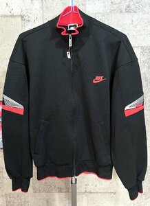 ナイキ 90'S トラックジャケット L 黒ピンク NIKE ジャージ トラックトップ 90年代