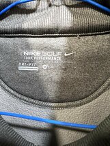 美品 NIKE GOLF ハーフジップ ジャージ トップ M メンズ ナイキ ゴルフ シャツ_画像4