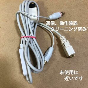 【匿名　送料無料】家庭用ゲーム機　任天堂Wii用　D端子ケーブル361-86