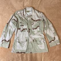 米軍 3カラーデザートリップストップ BDU ジャケット サイズM-L 古着_画像7