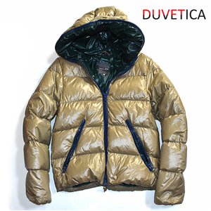 【定価9万】 DUVETICA デュベティカ DIONISIO 極上 ダウンジャケット 46 メンズM ベージュ ディオニシオ FEN 国内正規 ブルガリア製