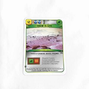 テラフォーミングマーズ プロモカード Terraforming Mars: Snow Algae Promo Card ボードゲーム