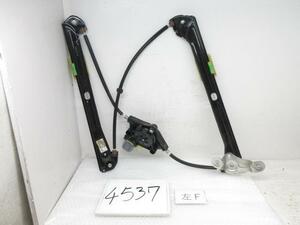 2014年 VW ゴルフ7 AUCPT 左Fドアレギュレーターモーター テストOK 5G4837161G 5Q0959801B 187103 4537