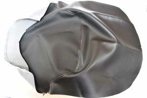 縫製済 CB750F RC04 ディンプル カーボン 立体縫製 シート レザー 表皮 生地 seat cover leather 3Dsewing dimple carbon HONDA