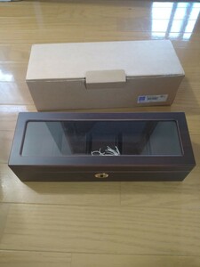  wooden watch case 5ps.@ for used 