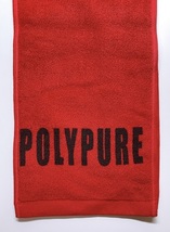 ◆アントニオ猪木/闘魂/マフラータオル/赤/POLYPURE/未使用美品_画像4