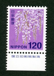 20413A9◆新 フジ120円 国立銘単 旧裏糊★極美品 パール印刷