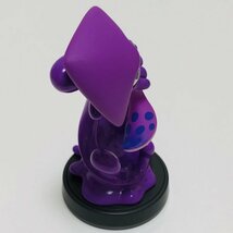 M4828 ●中古 美品 即決●amiibo イカ ネオンパープル (アミーボ スプラトゥーン 紫) ●Splatoon / Squid - Neon Purple_画像6