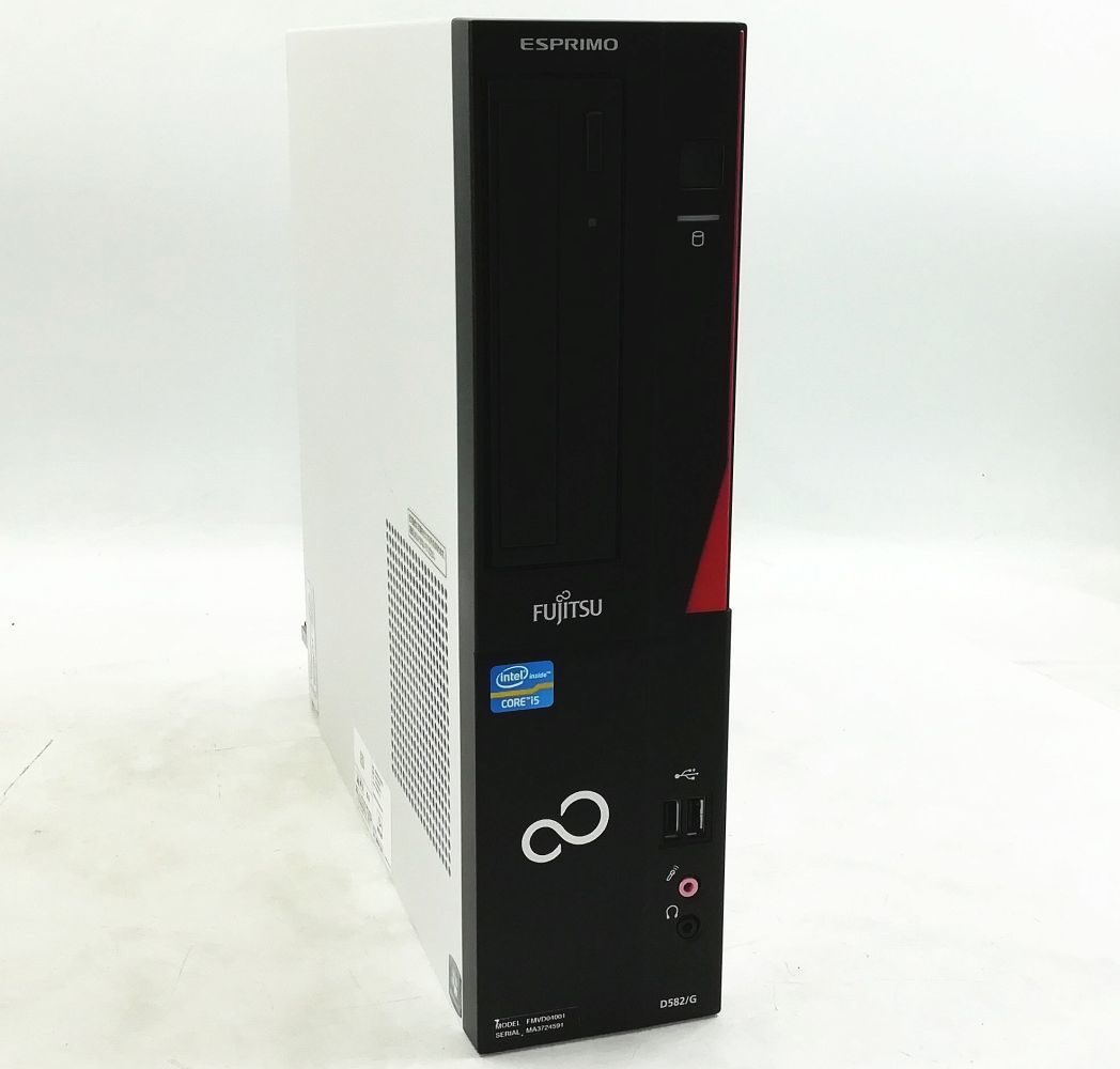 富士通 FMV-ESPRIMO D582/F デスクトップパソコン Core i5 3470 3.2GHz メ-