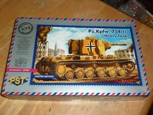 1/72 ドイツ軍 KV-2 重戦車 改 ① Pz.Kpfw.754(r) Heavy Tank PST　ソ連　ソビエト　ロシア 鹵獲