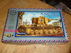 1/72 ドイツ軍 KV-2 重戦車 改 ② Pz.Kpfw.754(r) Heavy Tank PST　ソ連　ソビエト　ロシア 鹵獲