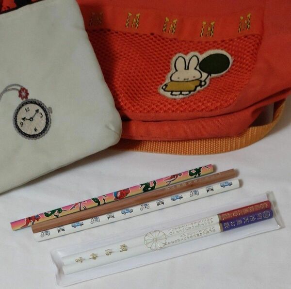 【日本製】Miffy ミッフィー　ショルダーバッグ　通園バッグ (中古)