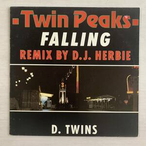 D.TWINS / Twin Peaks FALLING // 12” UK soul Acid Jazz Ground beat DISCO MAGIC New jack swing ツイン・ピークス