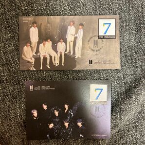 BTS10周年記念　カバー(封筒) マキシマムカード(ハガキ)