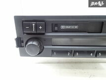 【実働】BMW 純正 E36 3シリーズ 左ハンドル カセット テープ プレーヤー デッキ ラジオ AM FM オーディオ C33 DIN JAPAN 1DIN 棚A-3-3_画像4