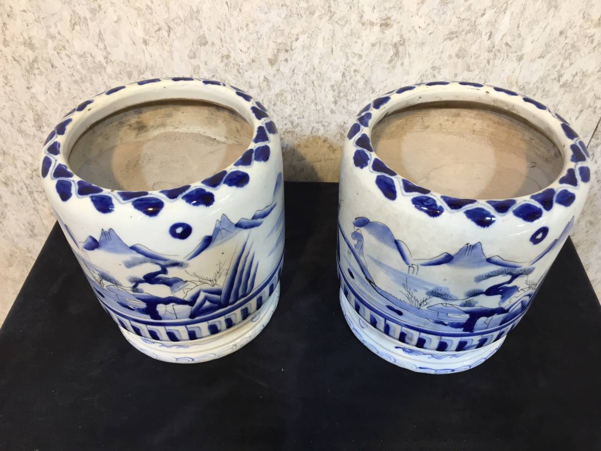 Yahoo!オークション -「火鉢 囲炉裏」(陶芸) (工芸品)の落札相場