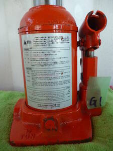 G1 used oil pressure jack TYPE B10M0S CAP.10TON oil pressure jack bottle jack daruma jack manual car tire exchange 