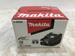 【未使用品】makita14.4v3.0Ahリチウムイオンバッテリー残量表示付き BL1430B/IT385CYUZDLI