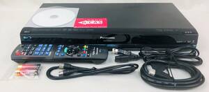 完動品 美品 Panasonic 500GB 2チューナー ブルーレイレコーダー ブラック DIGA DMR-BW680-K 貴重 レア ヴィンテージ 