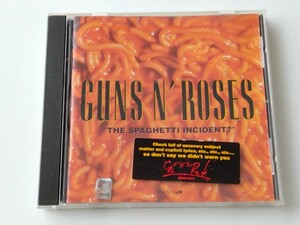 【ハイプステッカー付】 GUNS N'ROSES / THE SPAGHETTI INCIDENT? CD GEFFEN US GEFD2467 93年盤,GN'R,Damned,Misfits,Nazareth,N.Y.Dolls