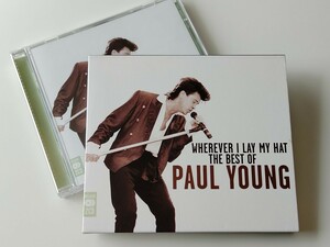 【美品ベスト】Paul Young / Wherever I Lay My Hat THE BEST OF スリーブ入り2CD MCDLX083 08年EU盤,ポール・ヤング,貴重Mix含む33曲収録