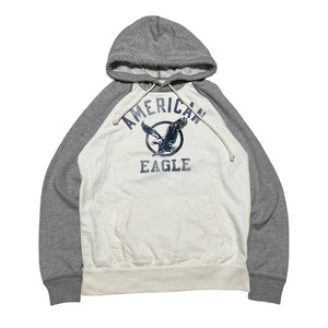 ★AMERICAN EAGLE 裏起毛 プルオーバーパーカー ユニセックス