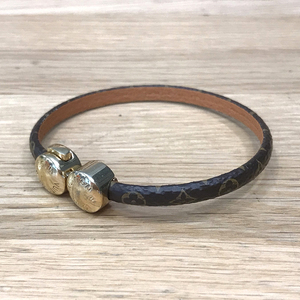 [ superior article ] Louis Vuitton monogram brass rehis Trick Mini bracele M6407 lady's 11159
