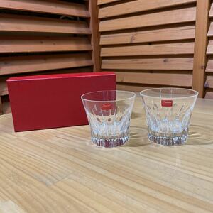 Y送料無料 ◎259 【Baccarat】 バカラ ＥＴＮＡ エトナ ロックグラス ペア 2点セット タンブラー 未使用展示品