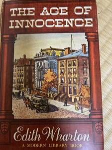 the age of innocence 『エイジ・オブ・イノセンス』 1948年　古書　洋書　ヴィンテージ　イーディス・ウォートン　ピューリッツァー賞受賞